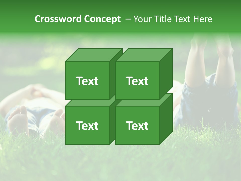 Enjoying Joy Outdoors PowerPoint Template