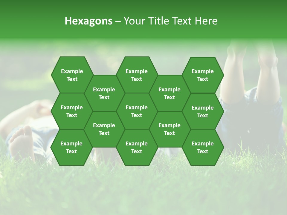 Enjoying Joy Outdoors PowerPoint Template