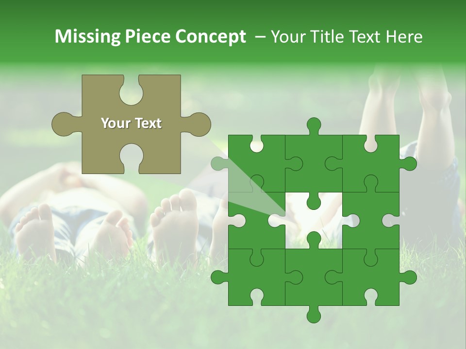 Enjoying Joy Outdoors PowerPoint Template