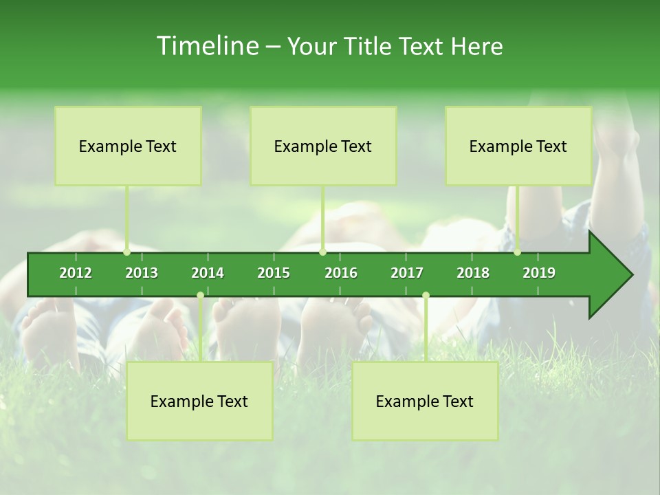 Enjoying Joy Outdoors PowerPoint Template