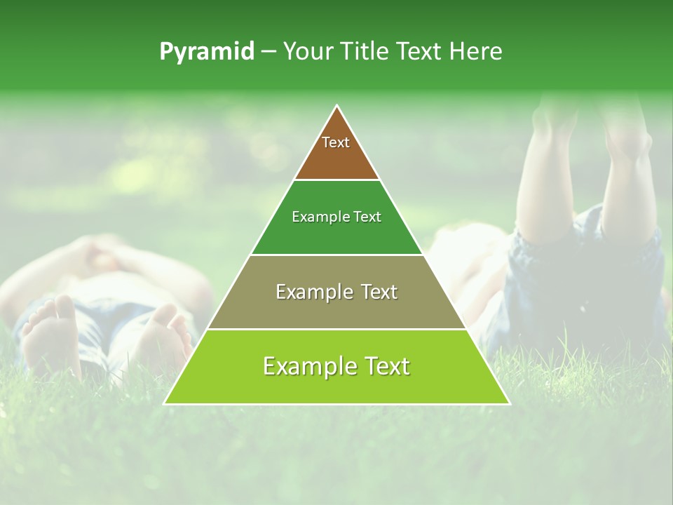 Enjoying Joy Outdoors PowerPoint Template