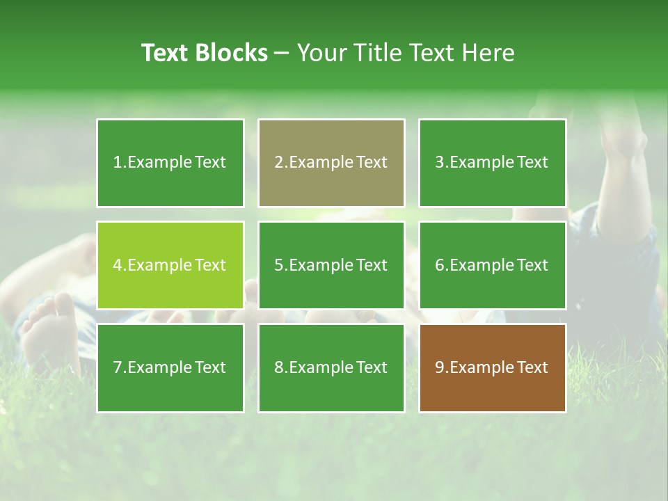 Enjoying Joy Outdoors PowerPoint Template