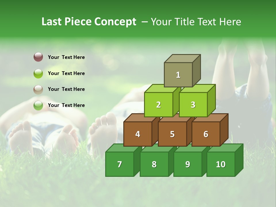 Enjoying Joy Outdoors PowerPoint Template