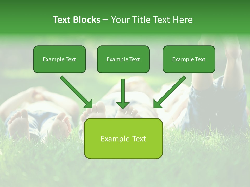 Enjoying Joy Outdoors PowerPoint Template