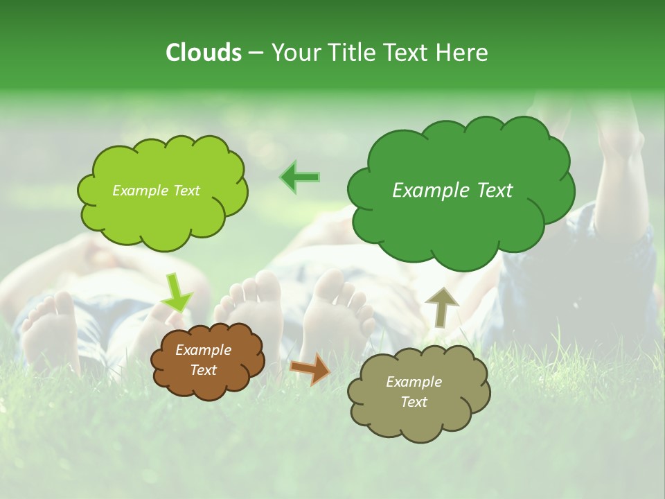 Enjoying Joy Outdoors PowerPoint Template