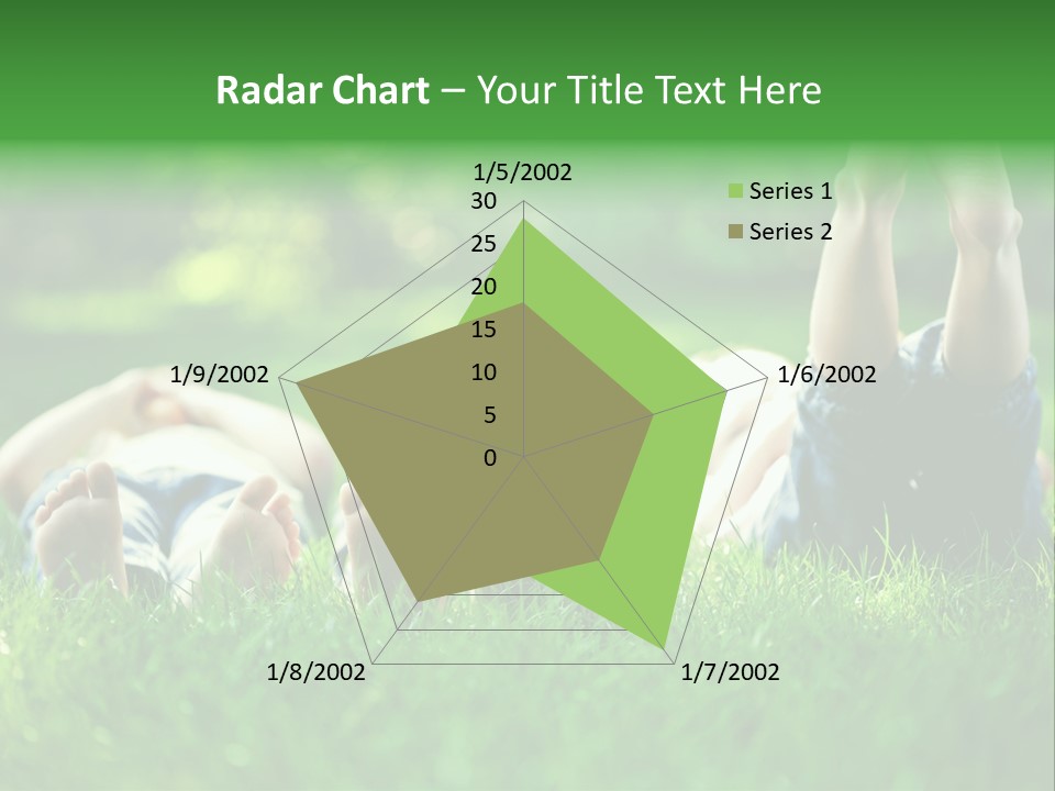 Enjoying Joy Outdoors PowerPoint Template