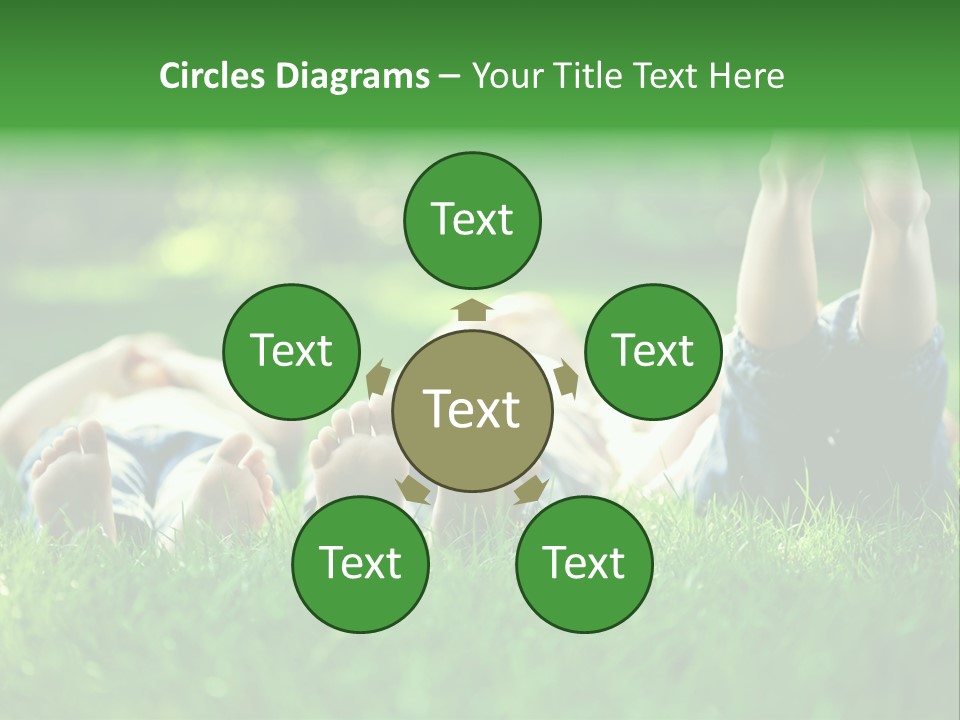 Enjoying Joy Outdoors PowerPoint Template