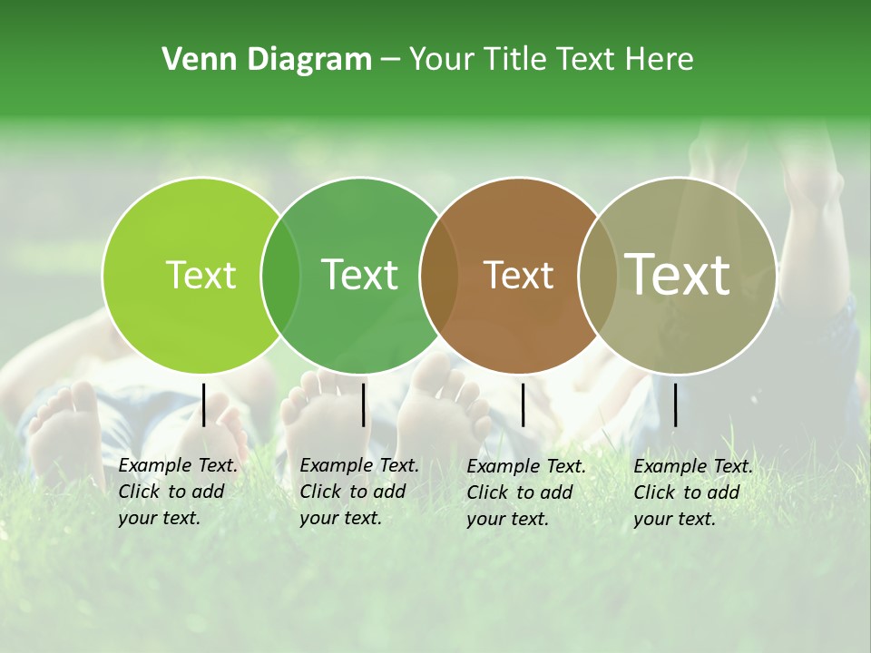 Enjoying Joy Outdoors PowerPoint Template