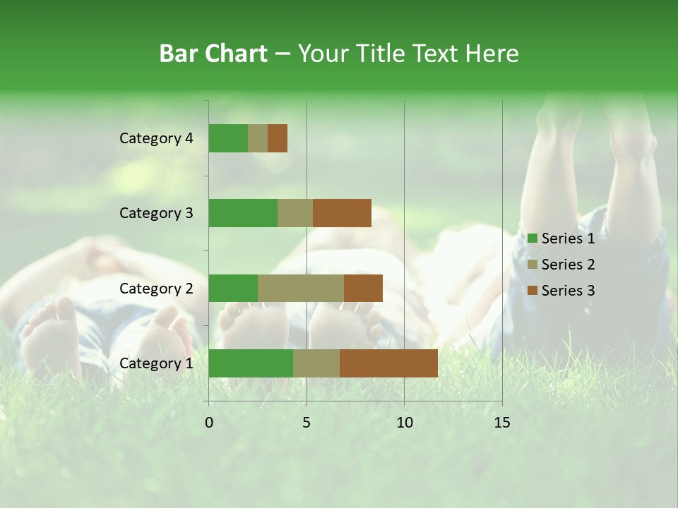 Enjoying Joy Outdoors PowerPoint Template