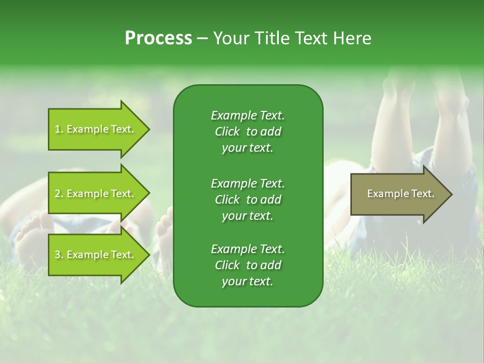 Enjoying Joy Outdoors PowerPoint Template