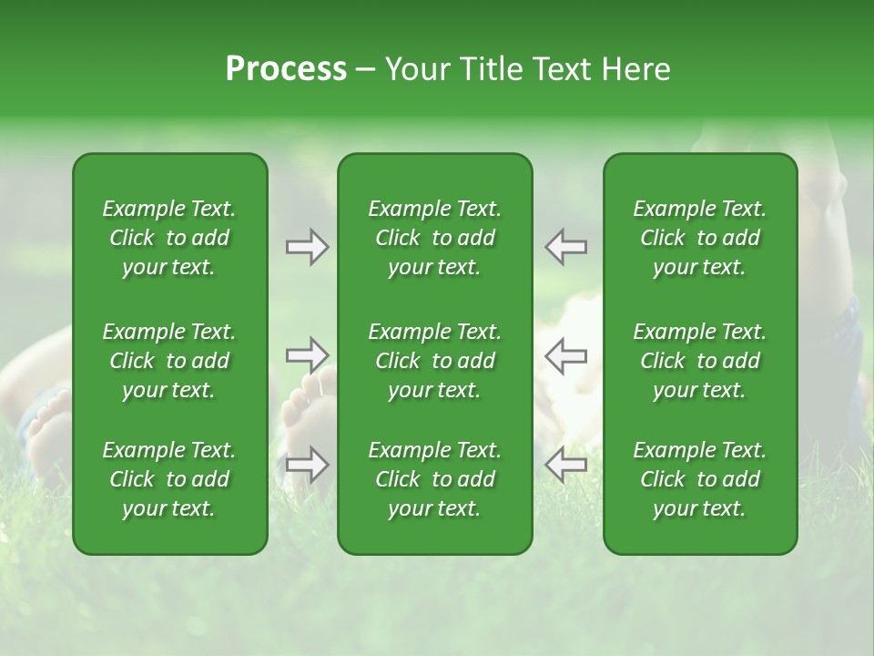 Enjoying Joy Outdoors PowerPoint Template