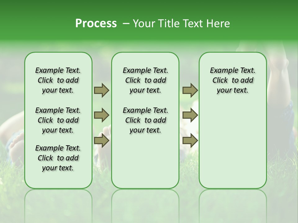Enjoying Joy Outdoors PowerPoint Template