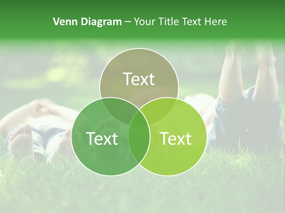 Enjoying Joy Outdoors PowerPoint Template