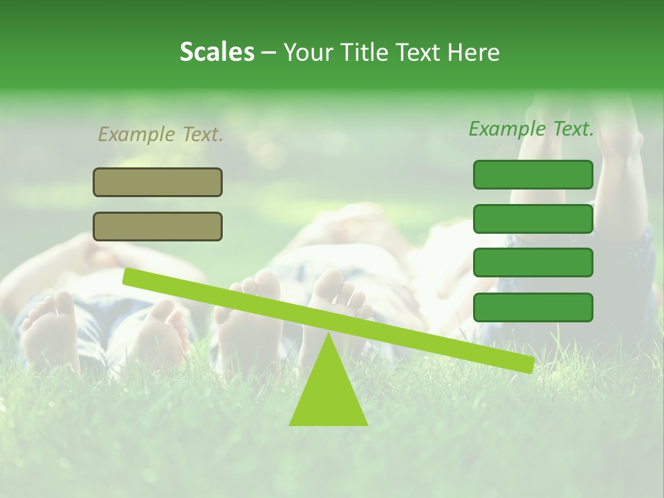 Enjoying Joy Outdoors PowerPoint Template