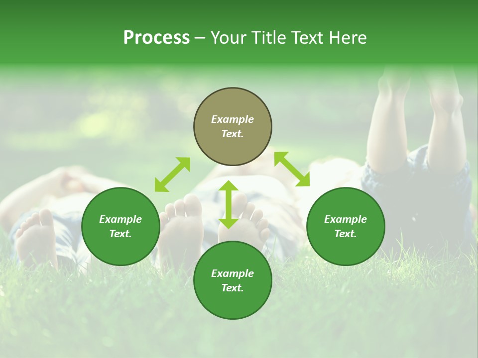 Enjoying Joy Outdoors PowerPoint Template