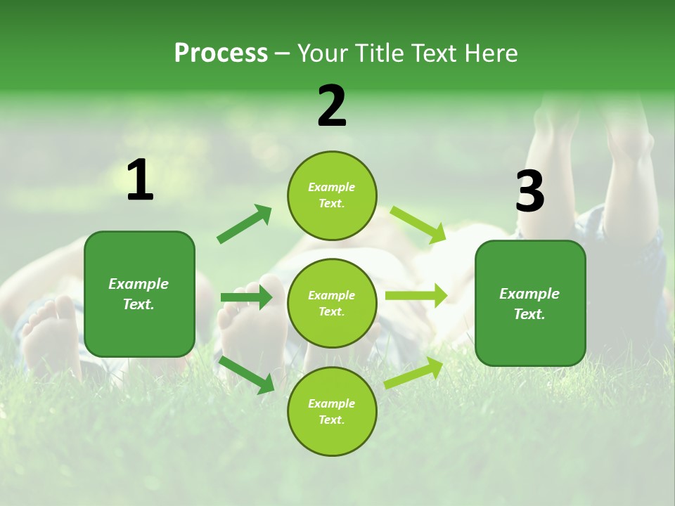 Enjoying Joy Outdoors PowerPoint Template