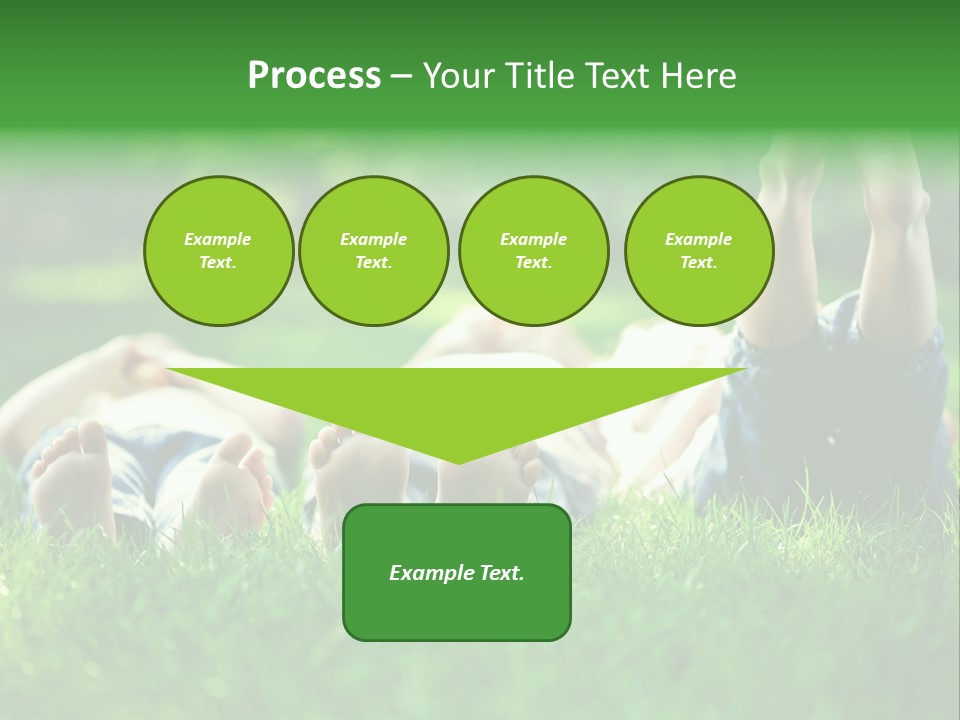 Enjoying Joy Outdoors PowerPoint Template