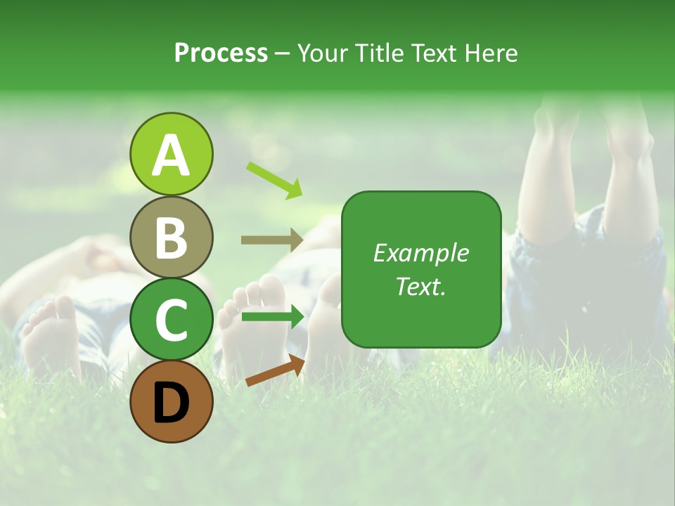 Enjoying Joy Outdoors PowerPoint Template