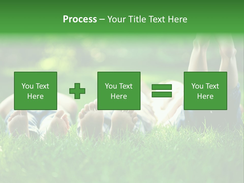 Enjoying Joy Outdoors PowerPoint Template