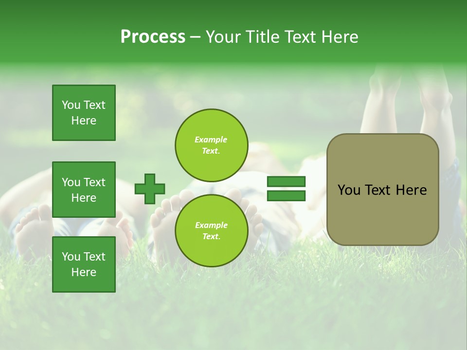 Enjoying Joy Outdoors PowerPoint Template