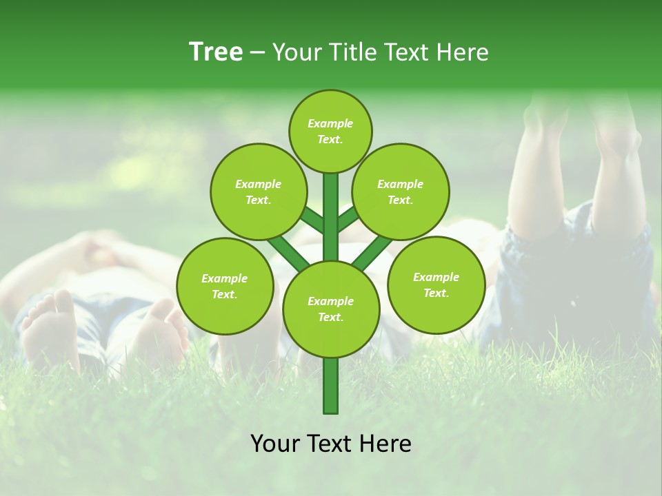 Enjoying Joy Outdoors PowerPoint Template