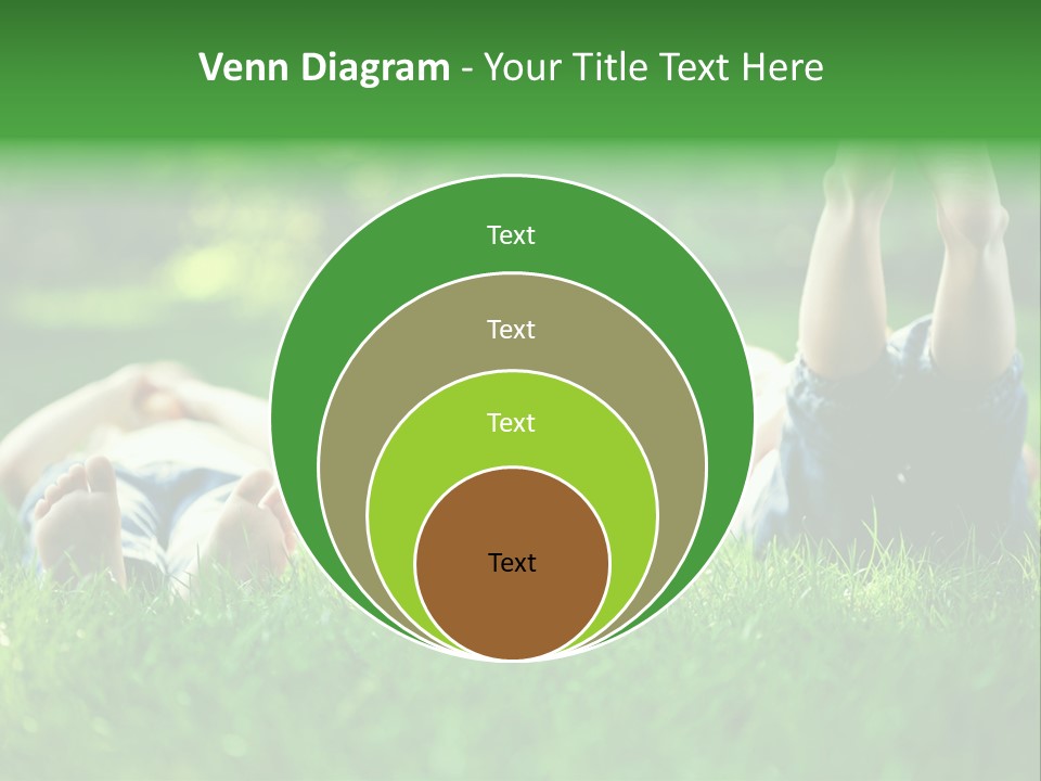Enjoying Joy Outdoors PowerPoint Template