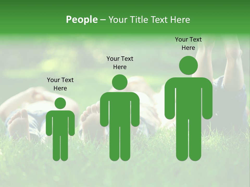 Enjoying Joy Outdoors PowerPoint Template