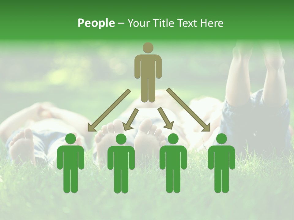 Enjoying Joy Outdoors PowerPoint Template