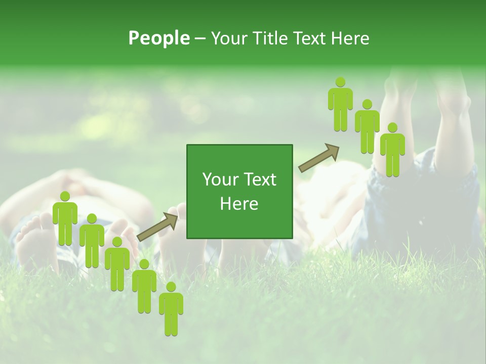 Enjoying Joy Outdoors PowerPoint Template