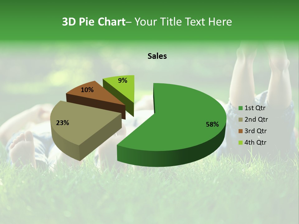 Enjoying Joy Outdoors PowerPoint Template