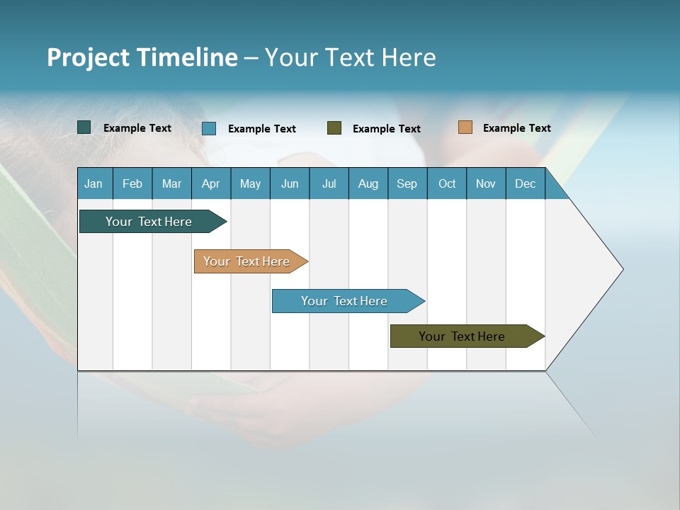 Relax Sleeping Resort PowerPoint Template