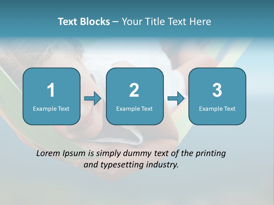 Relax Sleeping Resort PowerPoint Template