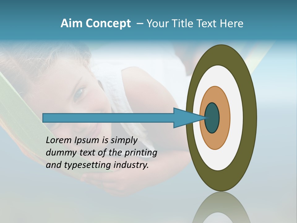 Relax Sleeping Resort PowerPoint Template