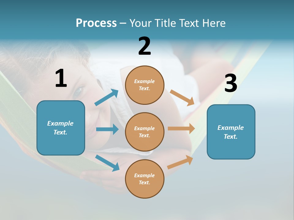 Relax Sleeping Resort PowerPoint Template
