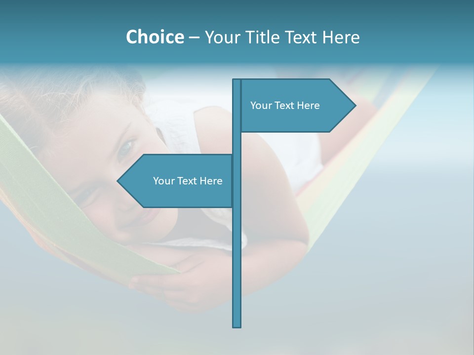 Relax Sleeping Resort PowerPoint Template