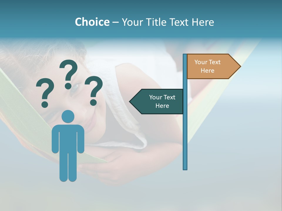 Relax Sleeping Resort PowerPoint Template