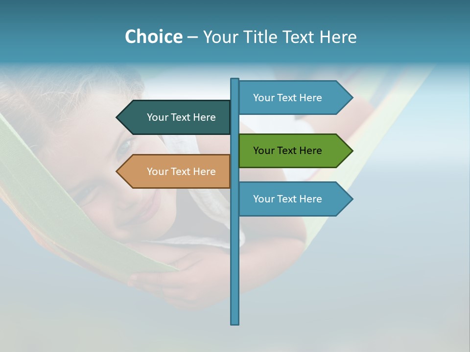 Relax Sleeping Resort PowerPoint Template
