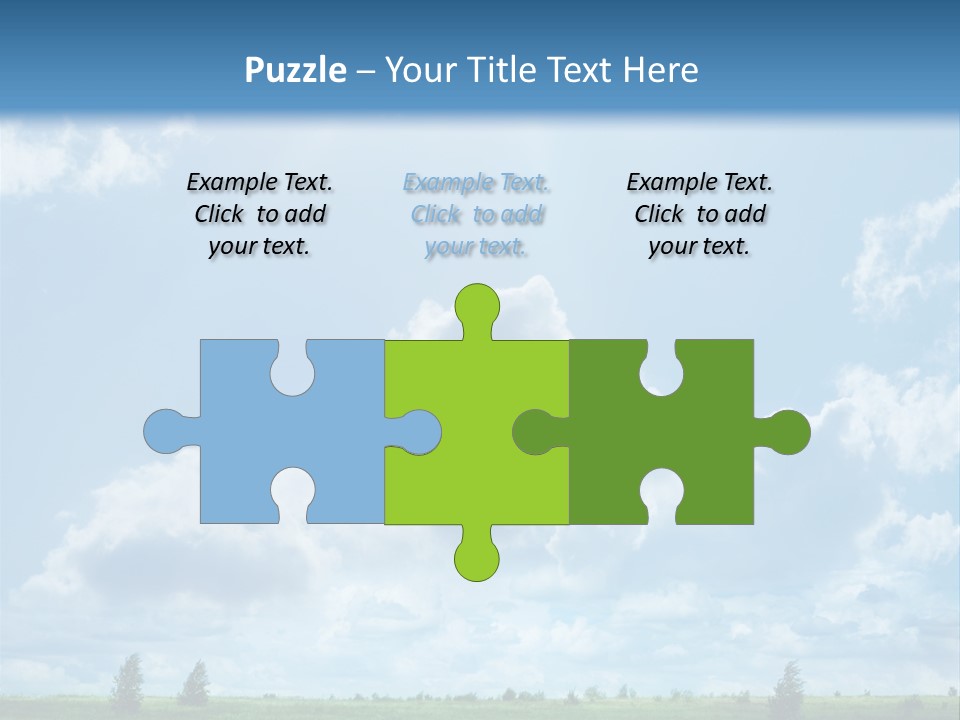 Fall Sunlight Scenic PowerPoint Template