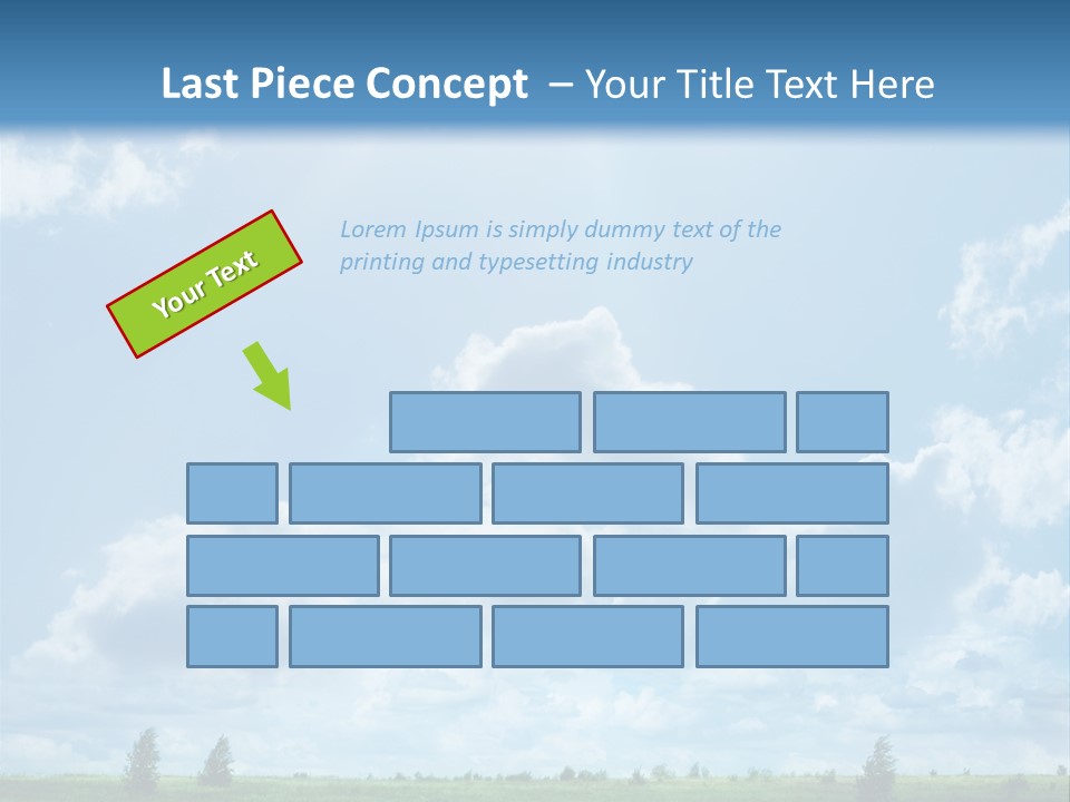 Fall Sunlight Scenic PowerPoint Template