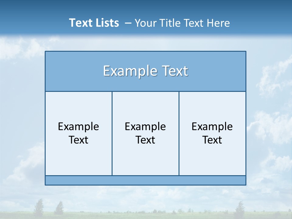 Fall Sunlight Scenic PowerPoint Template