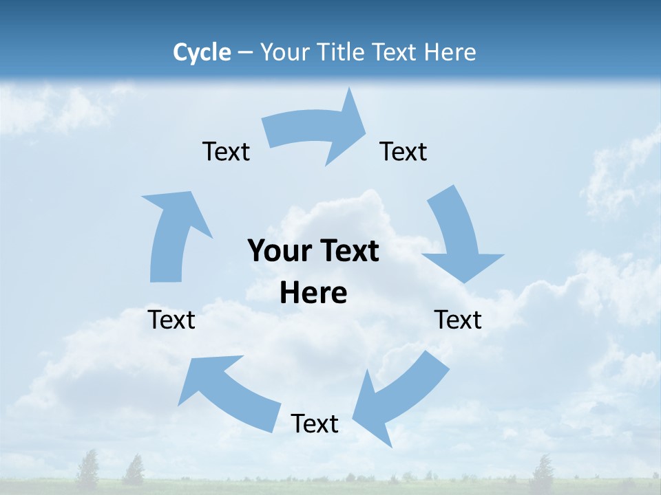 Fall Sunlight Scenic PowerPoint Template