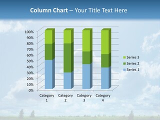 Fall Sunlight Scenic PowerPoint Template