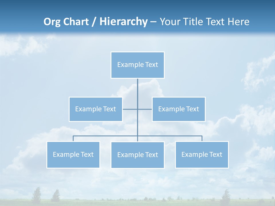 Fall Sunlight Scenic PowerPoint Template