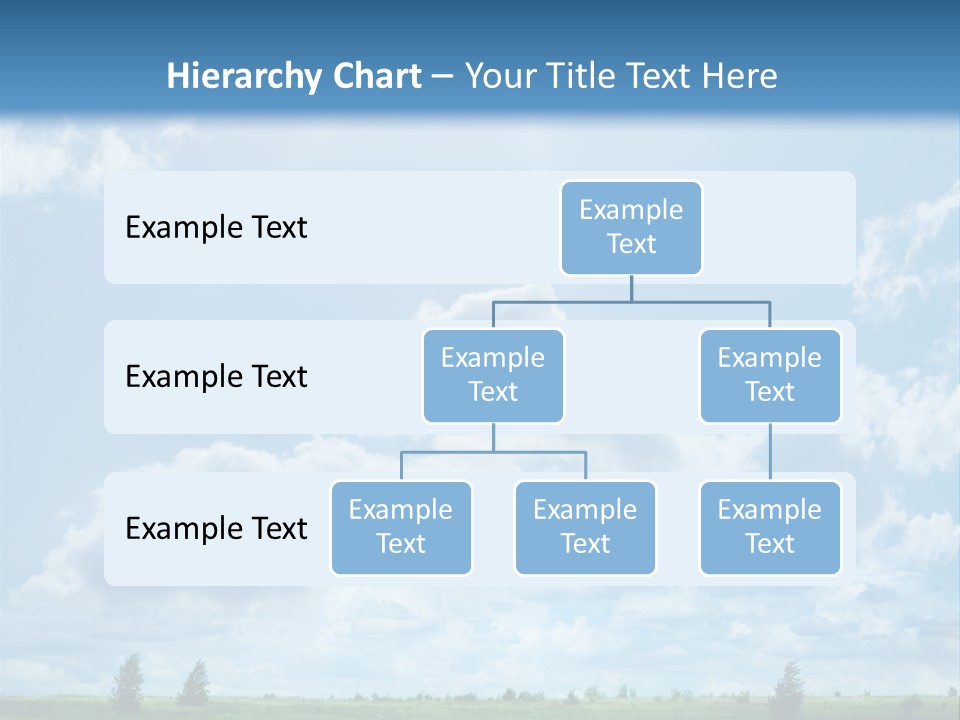 Fall Sunlight Scenic PowerPoint Template