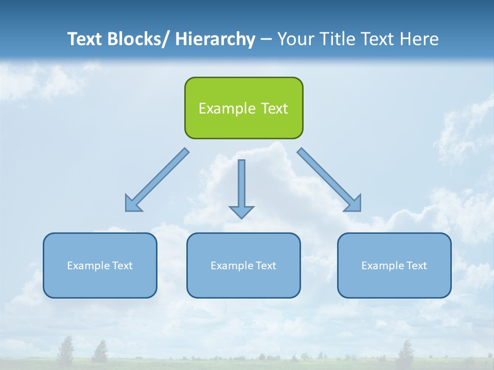 Fall Sunlight Scenic PowerPoint Template