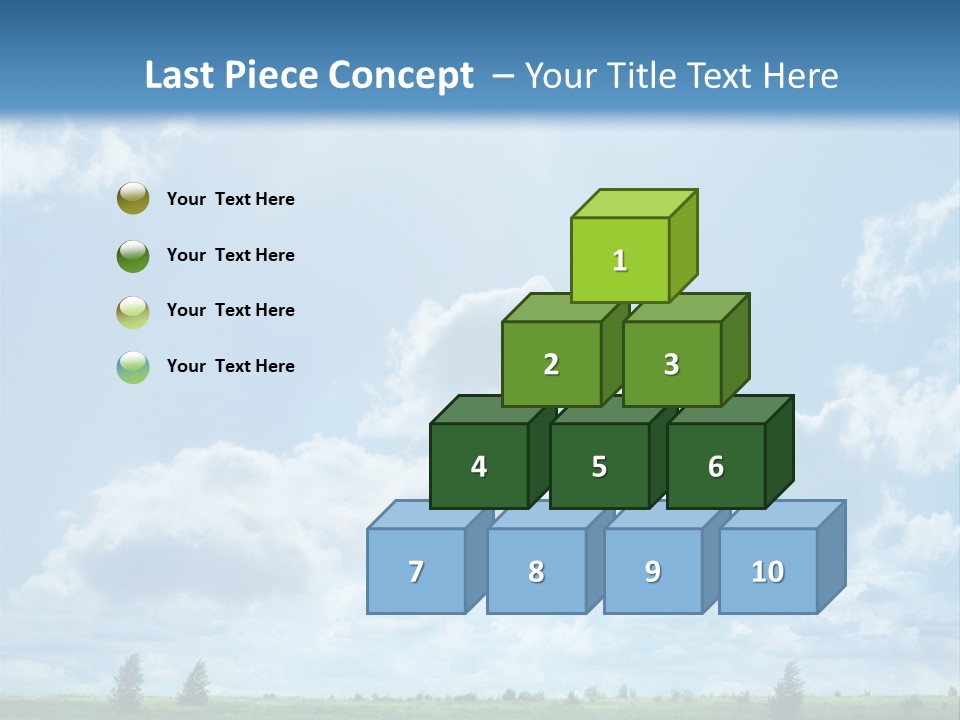 Fall Sunlight Scenic PowerPoint Template