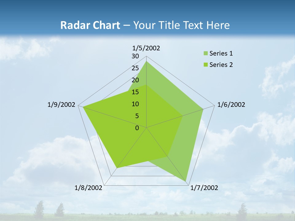 Fall Sunlight Scenic PowerPoint Template