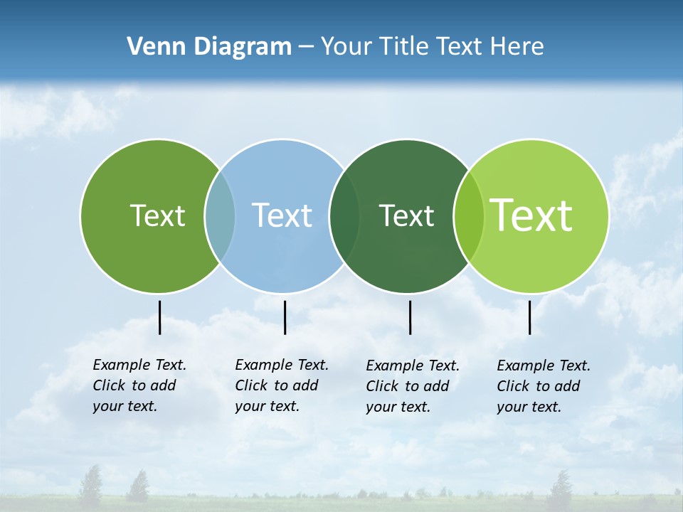 Fall Sunlight Scenic PowerPoint Template
