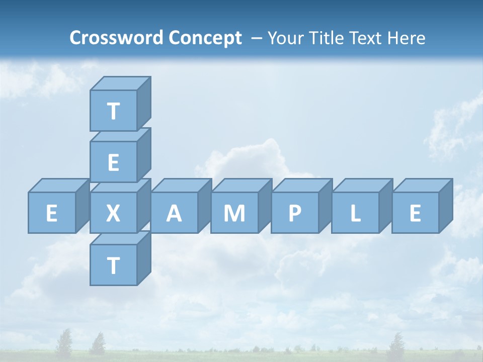Fall Sunlight Scenic PowerPoint Template
