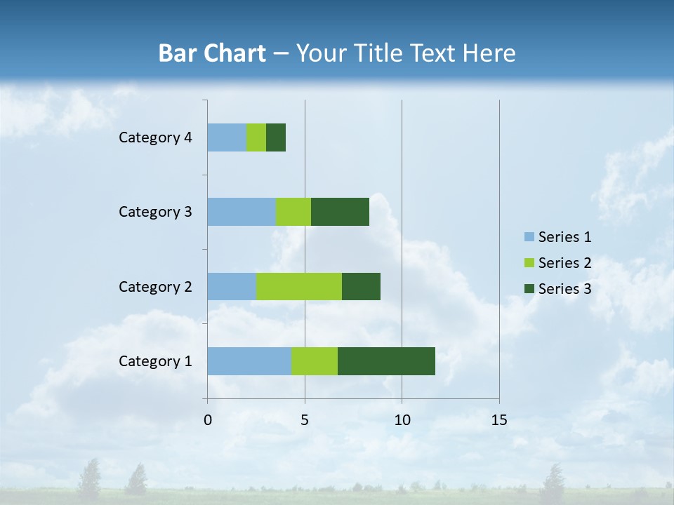 Fall Sunlight Scenic PowerPoint Template